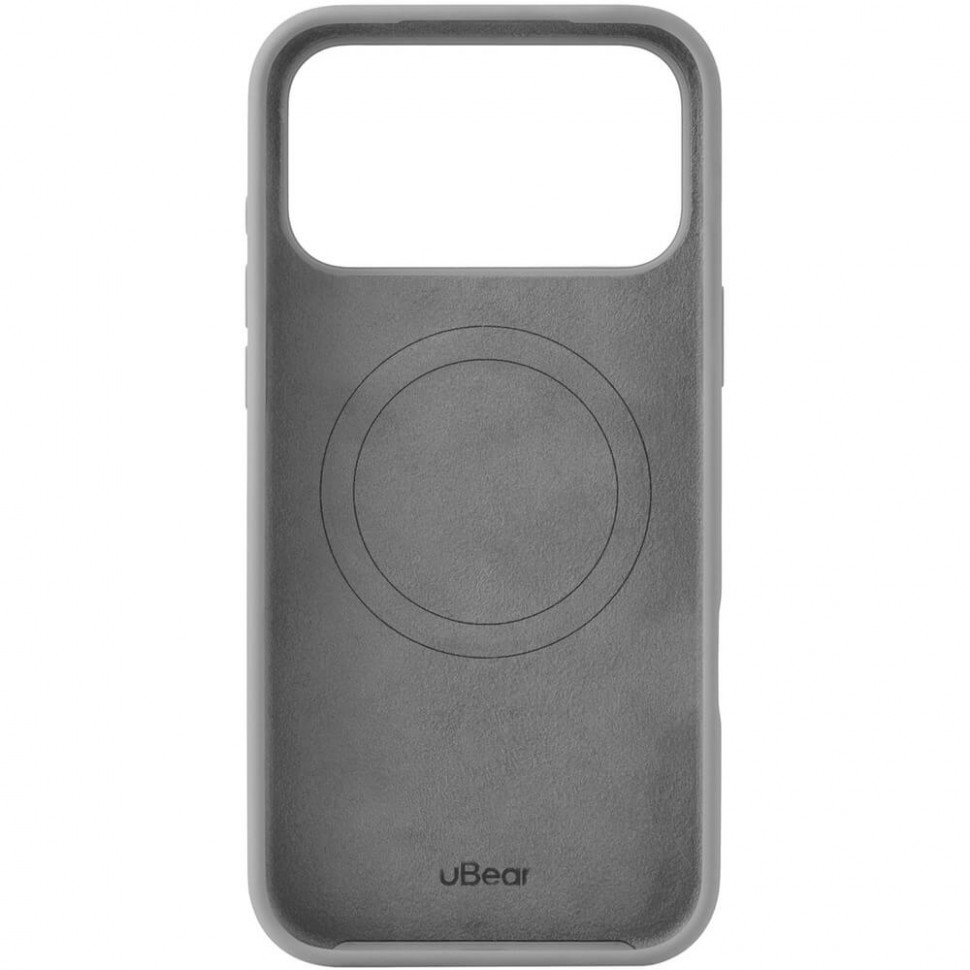 Чехол защитный uBear Touch Mag Case для iPhone 17 Pro Max Серый
