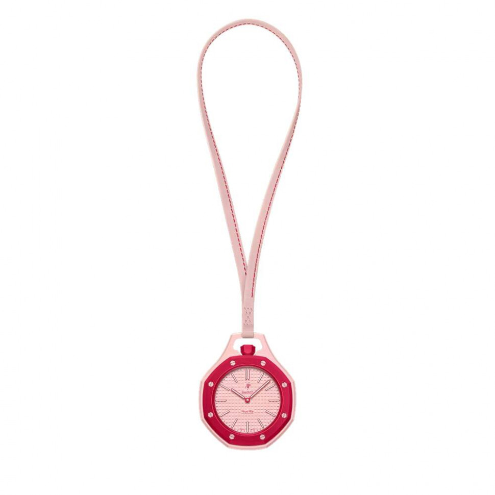 Карманные часы Audemars Piguet & Swatch Royal Pop Розовый (Otto Rosso)