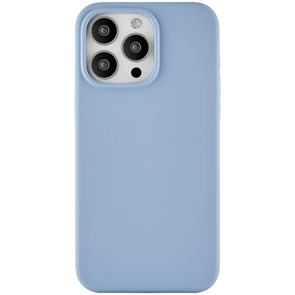 Чехол защитный uBear Touch Mag Case iPhone 15 Pro Max Голубой