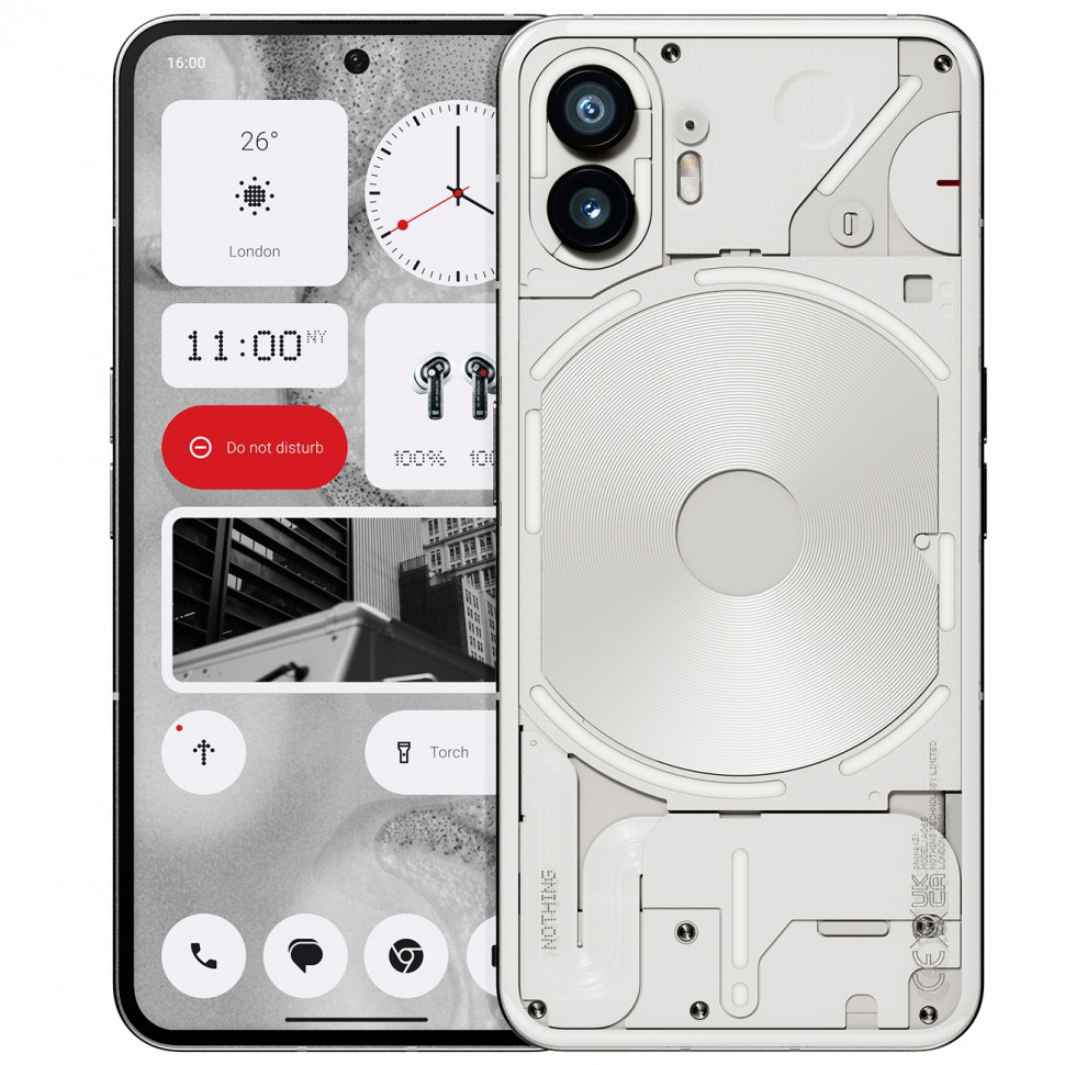 Смартфон Nothing Phone (2) 12/256GB Белый (Milk)