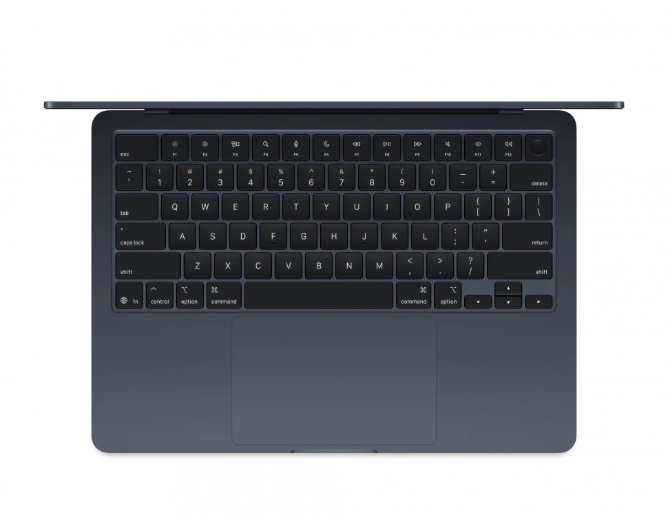 Ноутбук Apple MacBook Air 13 2025 MC6C4 (M4 10-Core GPU, 24/512GB) Темная ночь (Midnight)