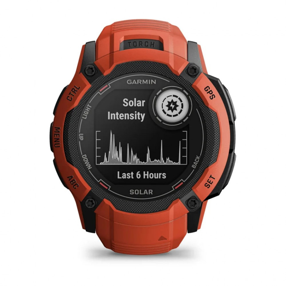 Умные часы Garmin Instinct 2X Solar Flame Red (010-02805-01)