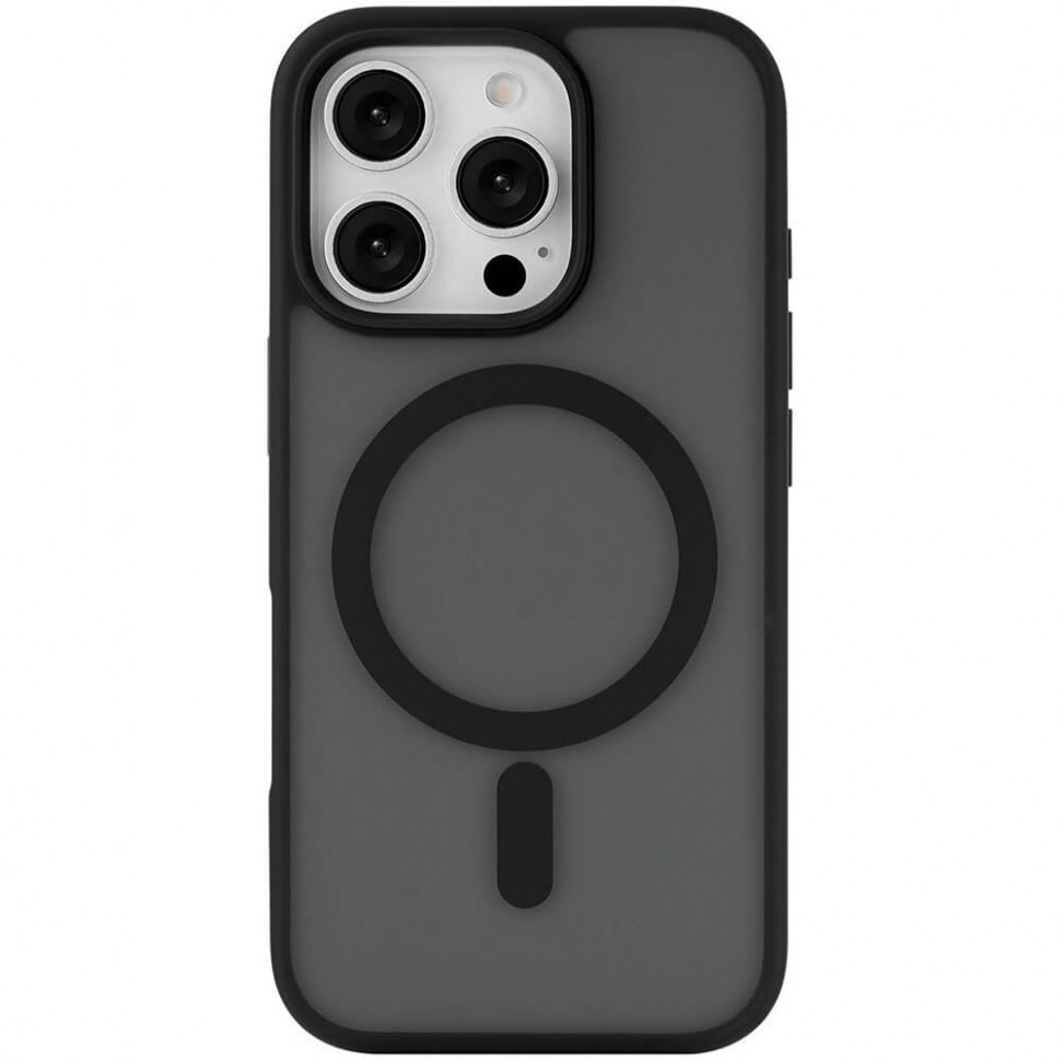Чехол защитный uBear Cloud Mag Case для iPhone 16 Pro Max Черный