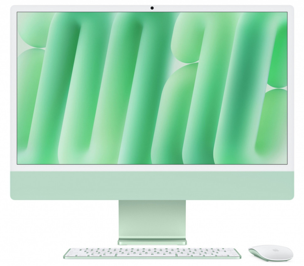 Моноблок Apple iMac 24" 2024 Retina 4.5K MWUE3 (M4 8-core GPU, 16/256GB) Зеленый