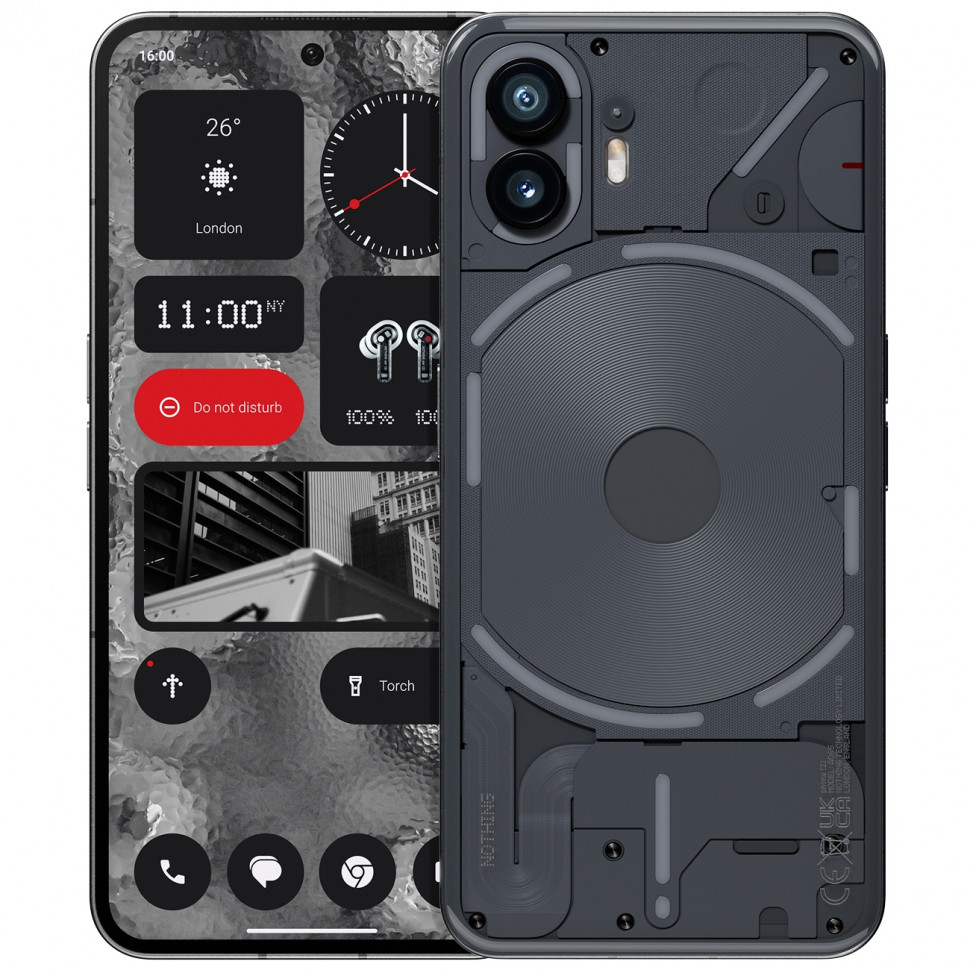 Смартфон Nothing Phone (2) 12/256GB Черный (Black)