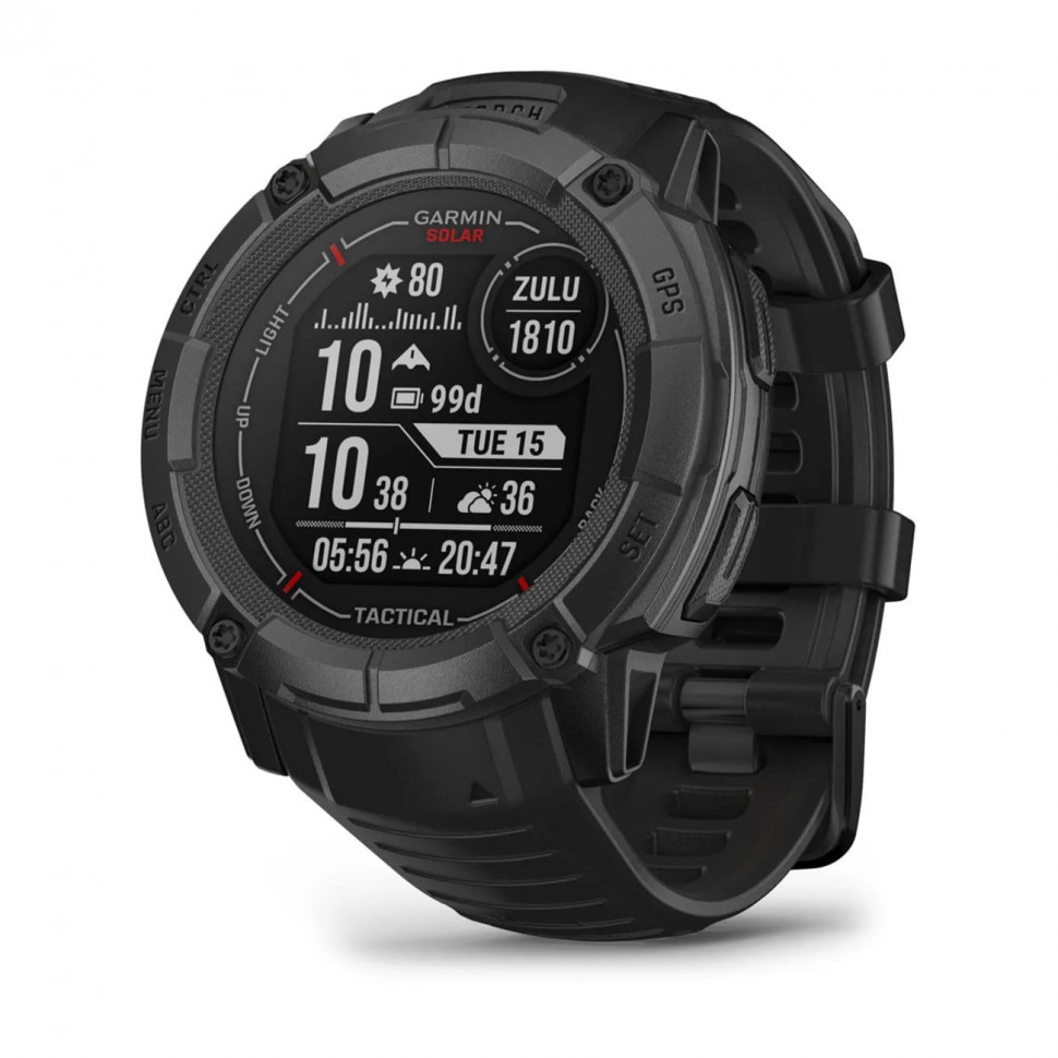 Умные часы Garmin Instinct 2X Solar Tactical Edition Black (010-02805-03)