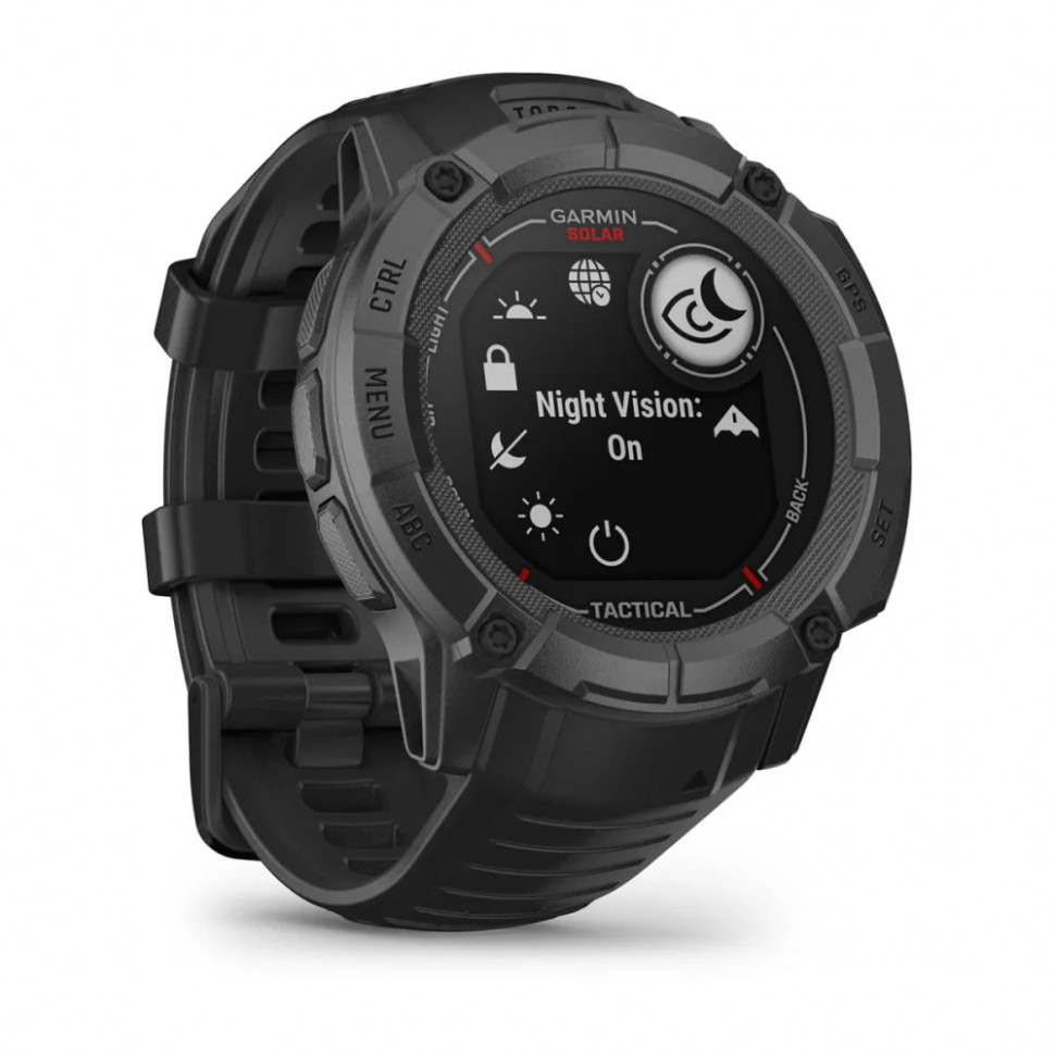 Умные часы Garmin Instinct 2X Solar Tactical Edition Black (010-02805-03)