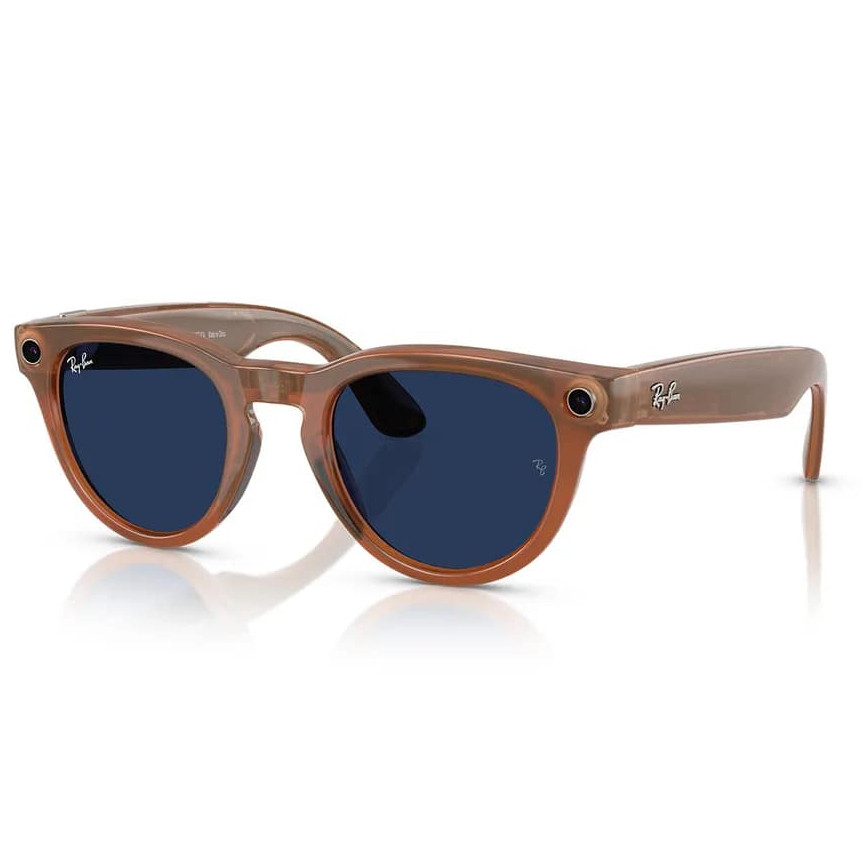 Умные очки Ray-Ban Headliner Caramel/Sapphire Transitions (RW4009)