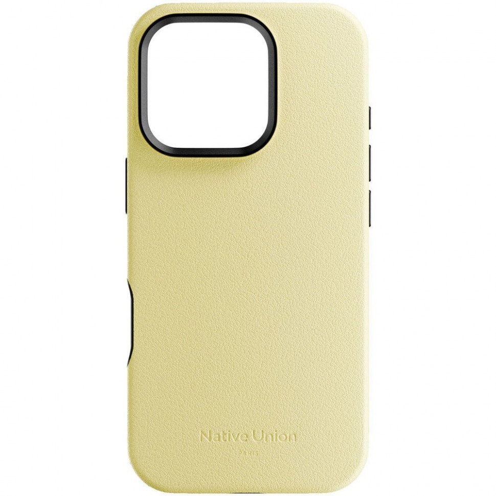 Чехол защитный Native Union Active Case для iPhone 16 Pro Max Лимон