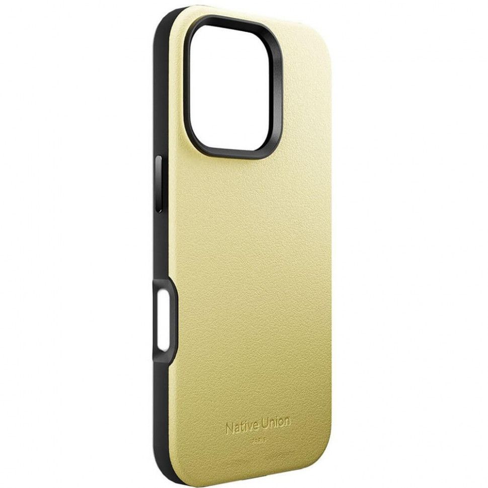 Чехол защитный Native Union Active Case для iPhone 16 Pro Max Лимон