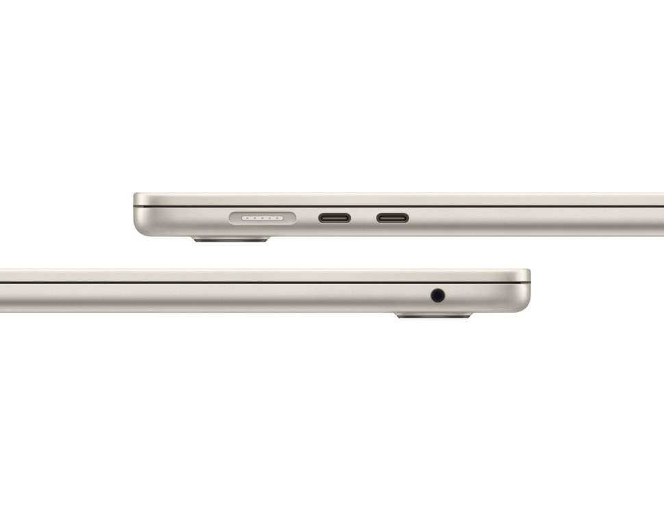 Ноутбук Apple MacBook Air 15 2025 MW1J3 (M4 10-Core GPU, 16/256GB) Сияющая звезда (Starlight)
