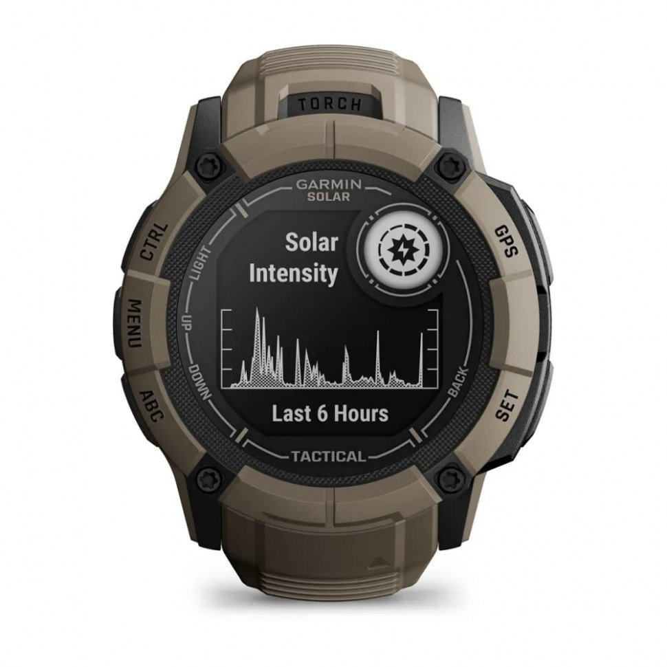 Умные часы Garmin Instinct 2X Solar Tactical Edition Coyote Tan (010-02805-02)