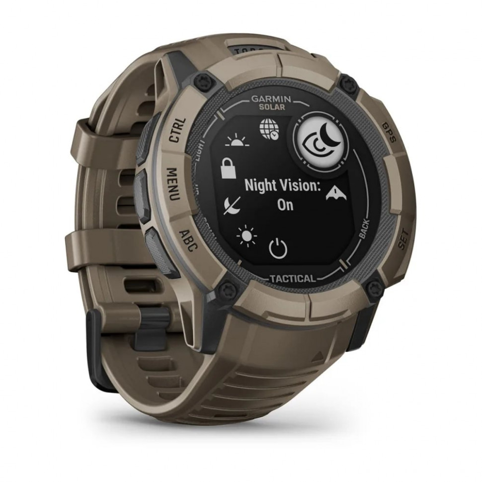 Умные часы Garmin Instinct 2X Solar Tactical Edition Coyote Tan (010-02805-02)