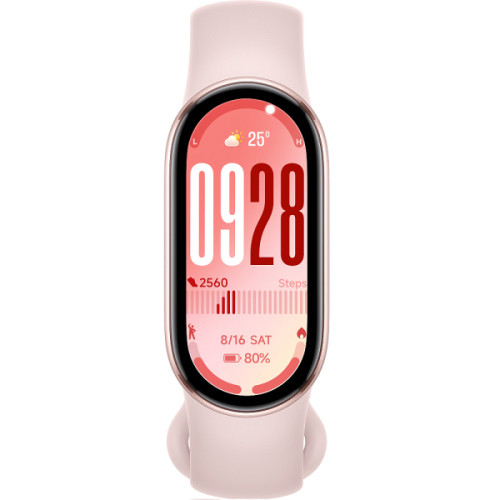 Фитнес-браслет Xiaomi Smart Band 10 Розовый (Mystic Rose)