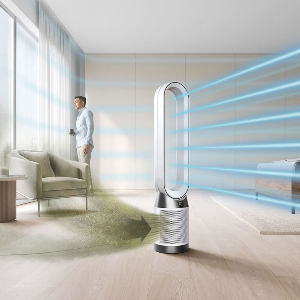 Очиститель воздуха Dyson TP10 Purifier Cool Air White/Silver (Вилка CN)