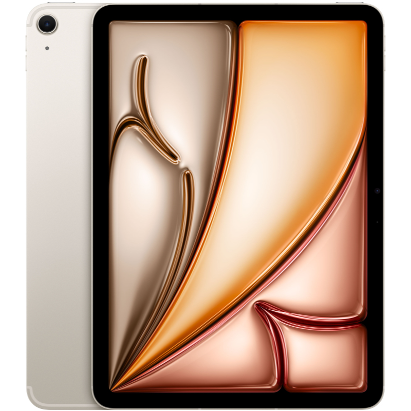 Планшет Apple iPad Air 11 (2025) 128GB Wi-Fi + Cellular Сияющая звезда (Starlight)