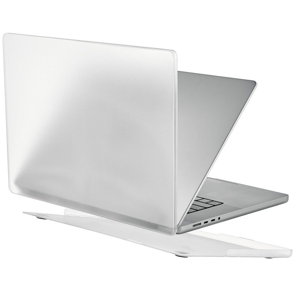 Чехол защитный uBear Grain Case для MacBook Pro 16 (M1/M2/M3/M4) Белый