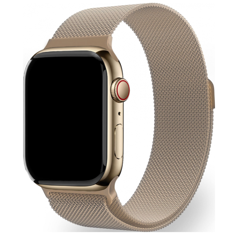 Ремешок uBear Spark для Apple Watch 44/45/46/49mm (M/L) Золотой