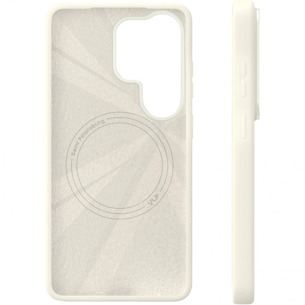 Чехол защитный VLP Aster Pro Case с MagSafe для Samsung Galaxy S26 Ultra Белый