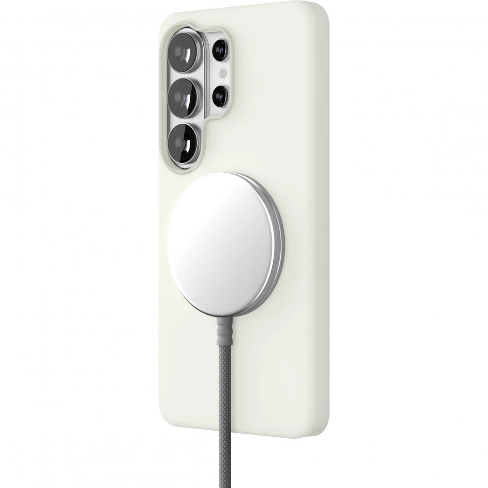 Чехол защитный VLP Aster Pro Case с MagSafe для Samsung Galaxy S26 Ultra Белый