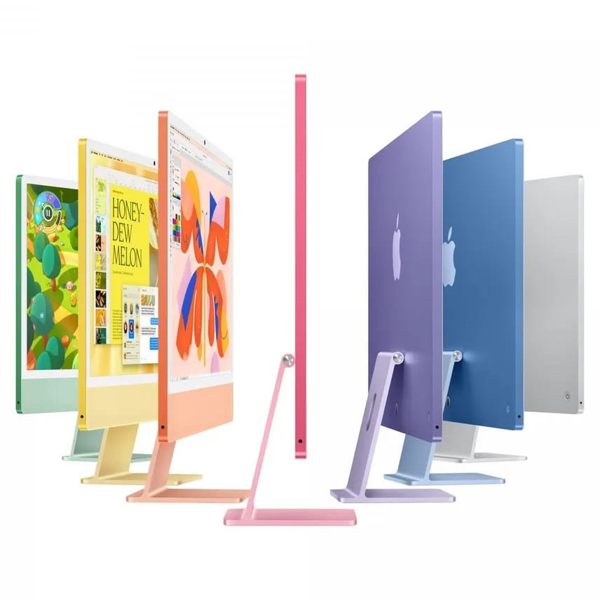 Моноблок Apple iMac 24" 2024 Retina 4.5K MWV43 (M4 10-core GPU, 16/256GB) Розовый