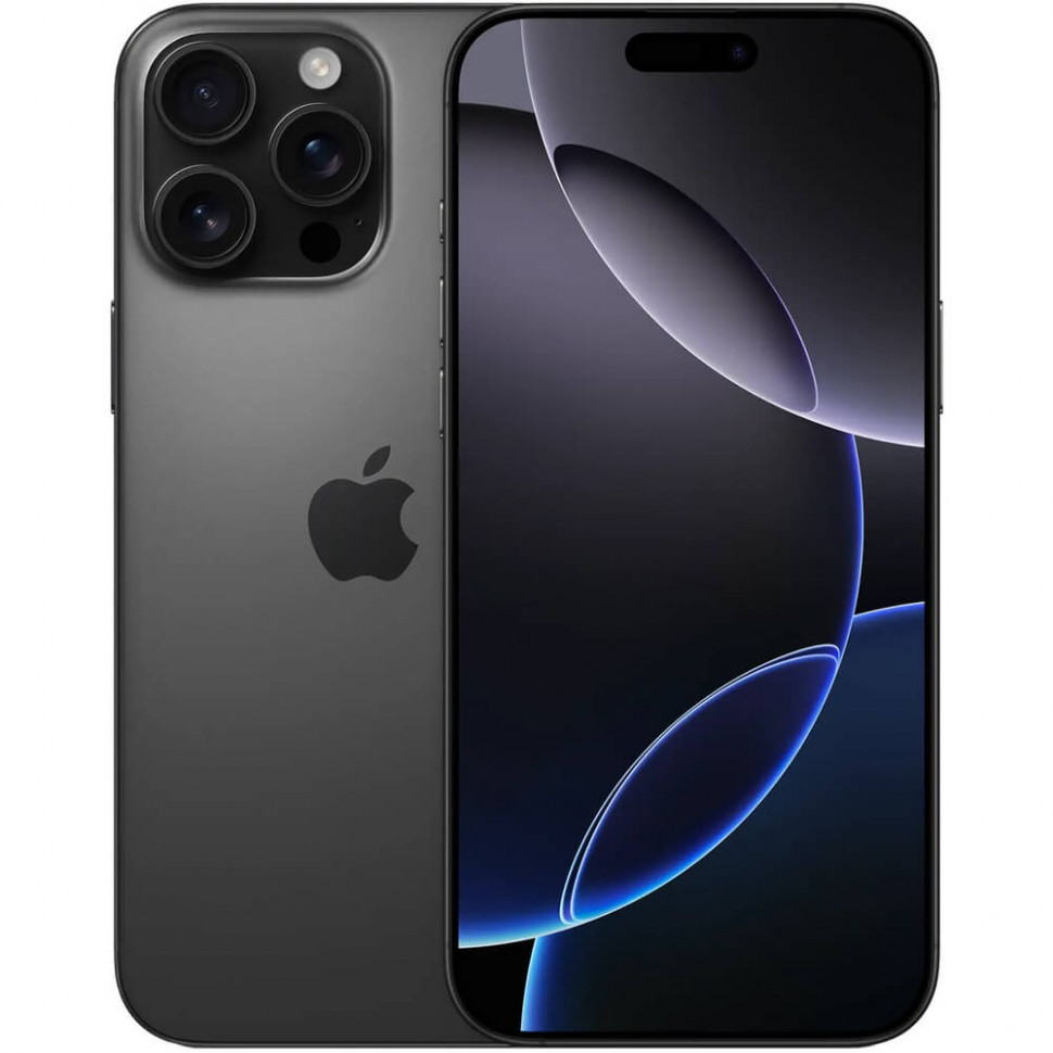 Смартфон Apple iPhone 16 Pro Max 256GB Черный титан (Black Titanium)