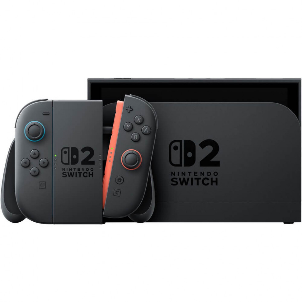 Игровая приставка Nintendo Switch 2 256GB Mario Kart World Bundle Черная (Black)
