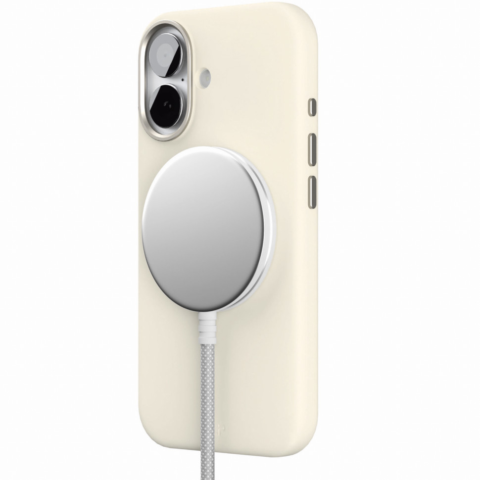 Чехол защитный VLP Aster Pro Case MagSafe для iPhone 17 Белый