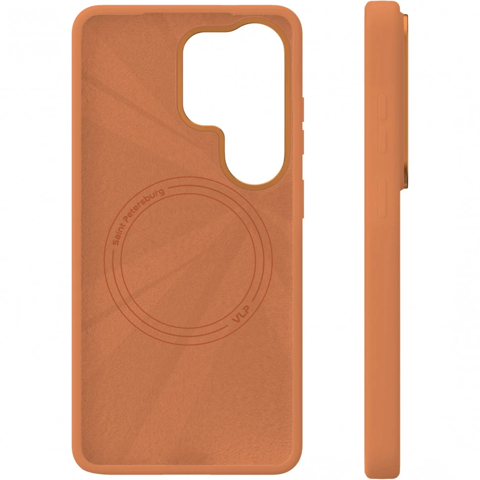 Чехол защитный VLP Aster Pro Case с MagSafe для Samsung Galaxy S26 Ultra Оранжевый