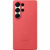 Чехол защитный Samsung Silicone Case для Samsung Galaxy S25 Ultra Красный