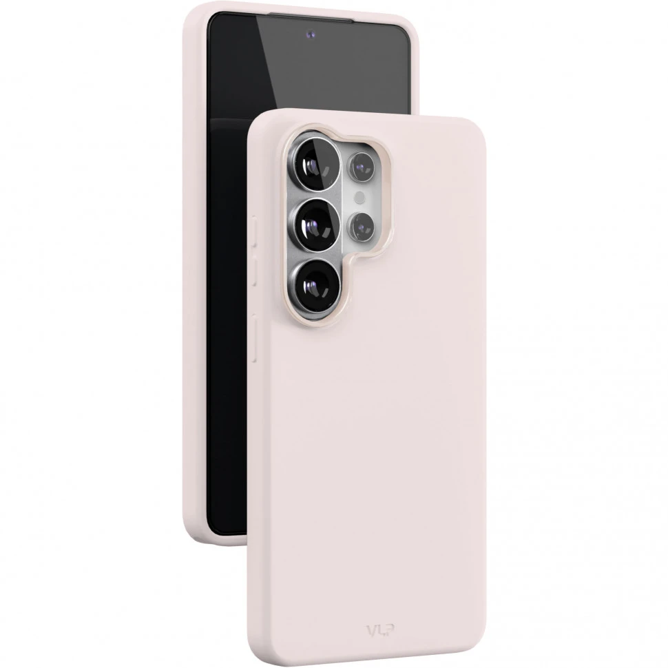 Чехол защитный VLP Aster Pro Case с MagSafe для Samsung Galaxy S26 Ultra Розовый