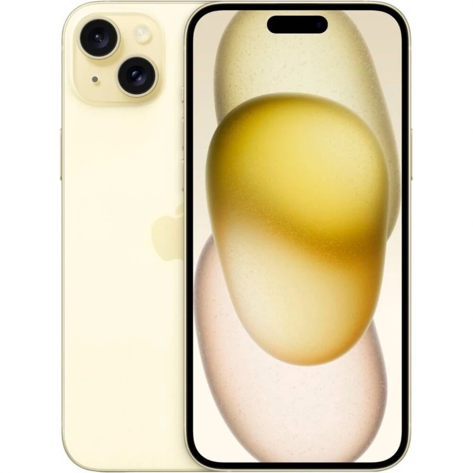 Смартфон Apple iPhone 15 Plus 128GB Желтый (Yellow) DualSim