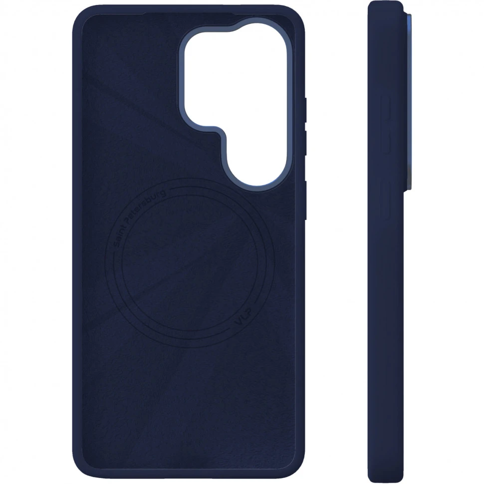Чехол защитный VLP Aster Pro Case с MagSafe для Samsung Galaxy S26 Ultra Синий