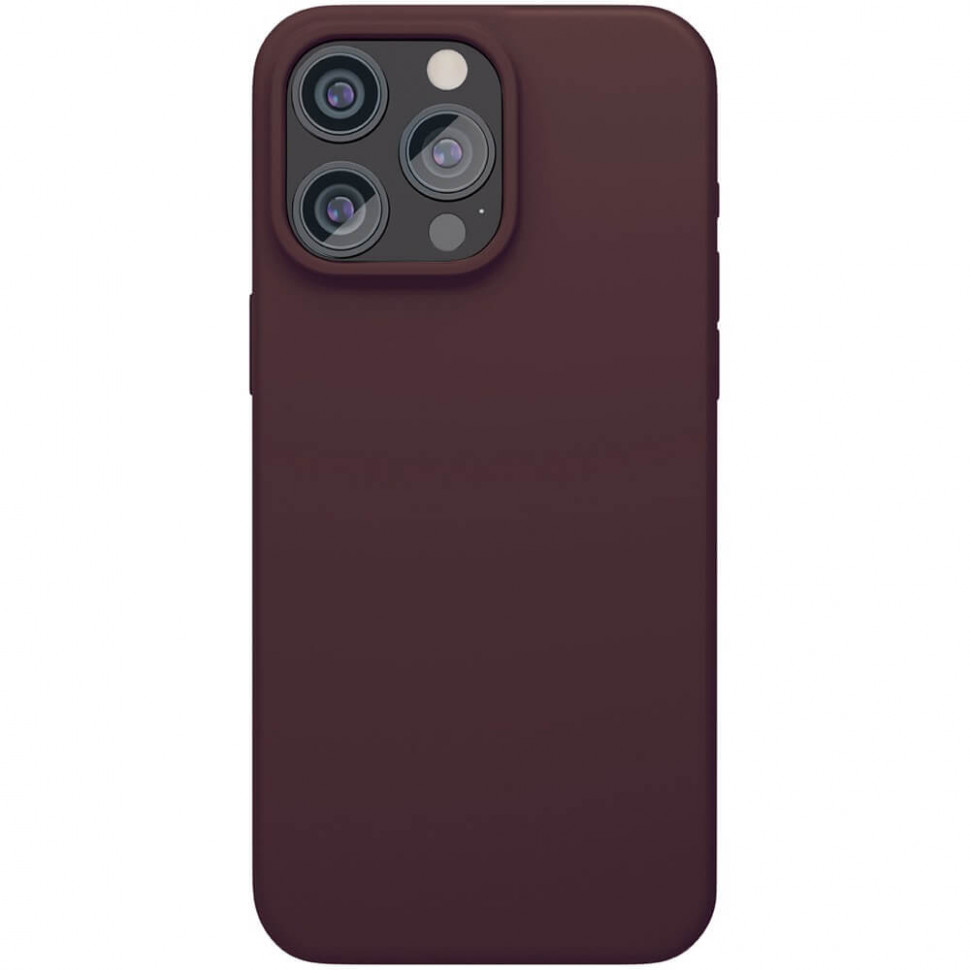 Чехол защитный VLP Aster Case MagSafe для iPhone 15 Pro Max Мокачино