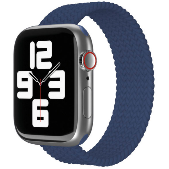 Ремешок VLP Braided Band для Apple Watch 40/41/42mm (L/XL) Темно-синий