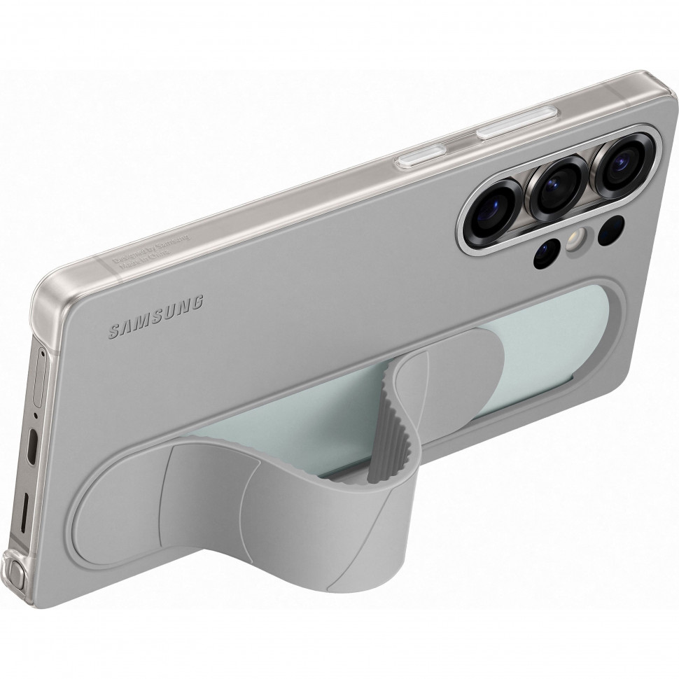 Чехол защитный Samsung Standing Grip Case для Samsung Galaxy S25 Ultra Серый