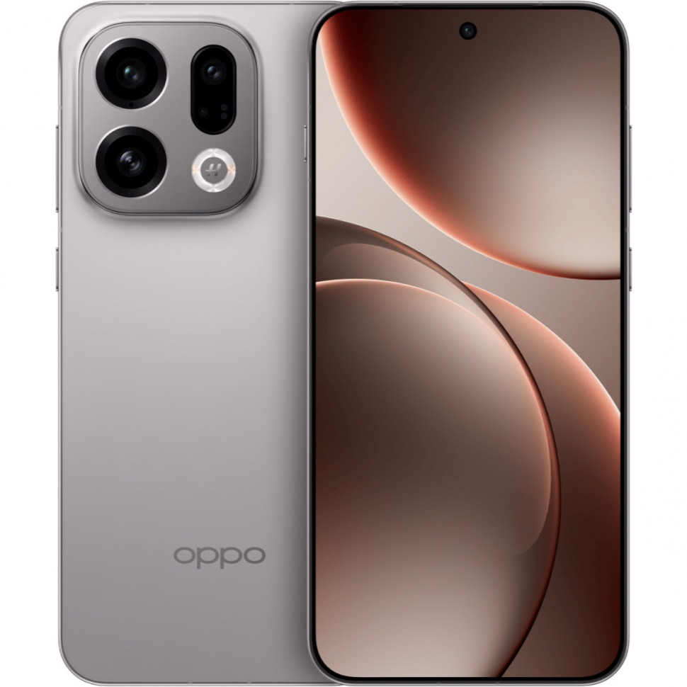 Смартфон OPPO Find X9 16/512GB Серый (Titanium Grey)