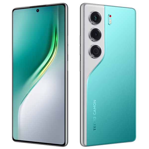 Смартфон TECNO Camon 40 8/128GB Изумрудный (Emerald Lake Green)