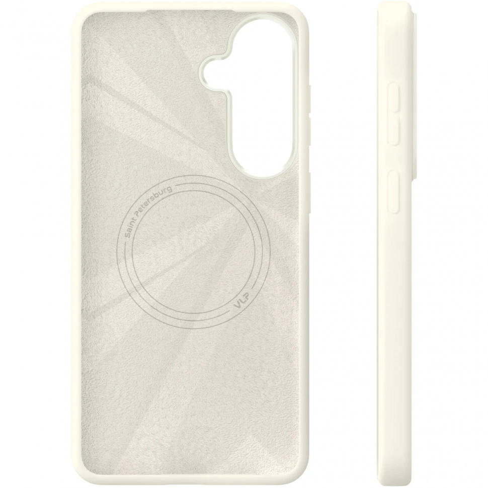 Чехол защитный VLP Aster Pro Case с MagSafe для Samsung Galaxy S26+ Белый 