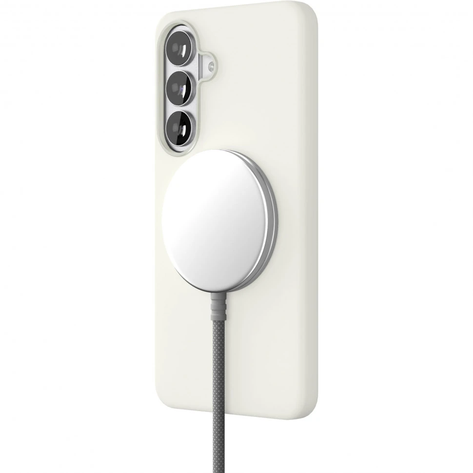 Чехол защитный VLP Aster Pro Case с MagSafe для Samsung Galaxy S26+ Белый 