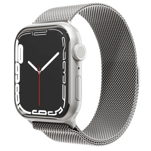 Ремешок VLP Milanese Band для Apple Watch 44/45/46/49mm Серебро