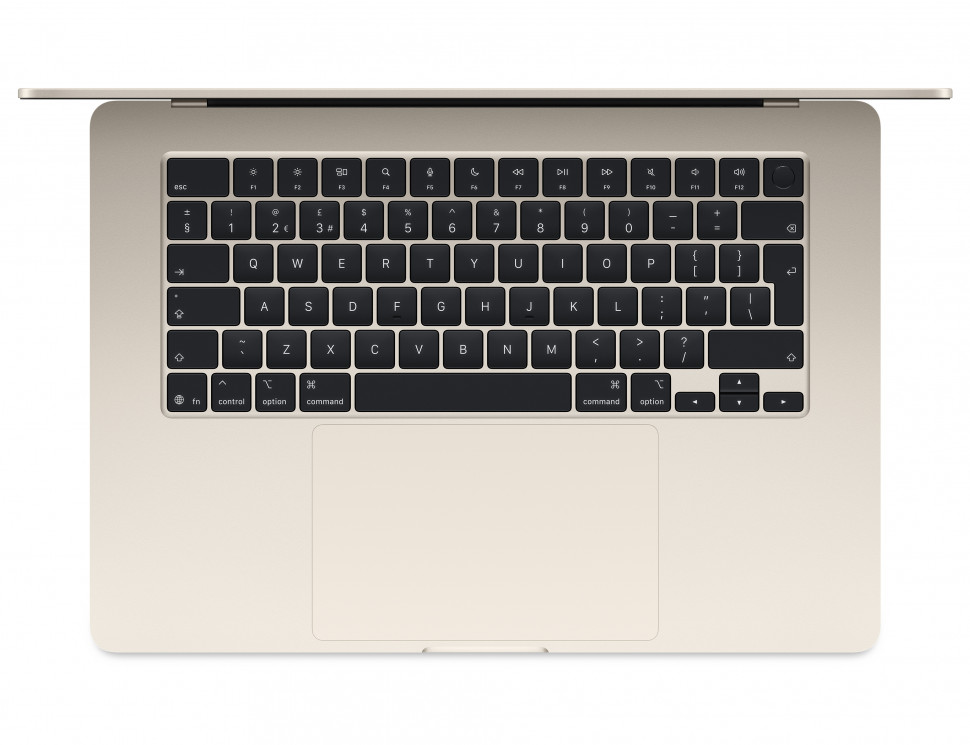 Ноутбук Apple MacBook Air 15 2025 MC6K4 (M4 10-Core GPU, 24/512GB) Сияющая звезда (Starlight)