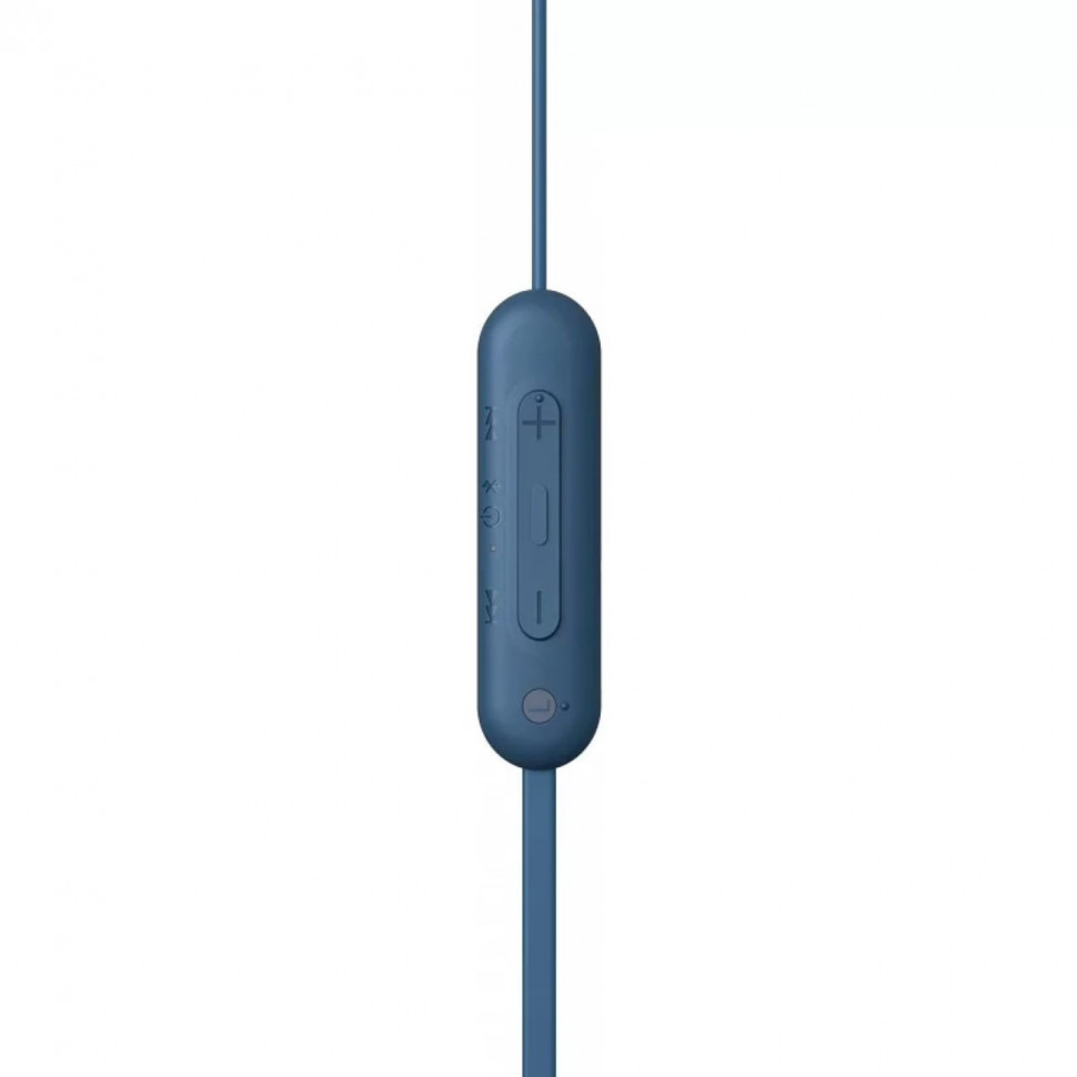Беспроводные наушники Sony WI-C100 Синий (Blue)