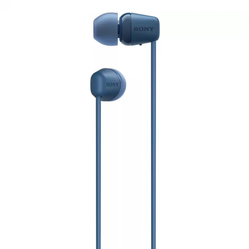 Беспроводные наушники Sony WI-C100 Синий (Blue)