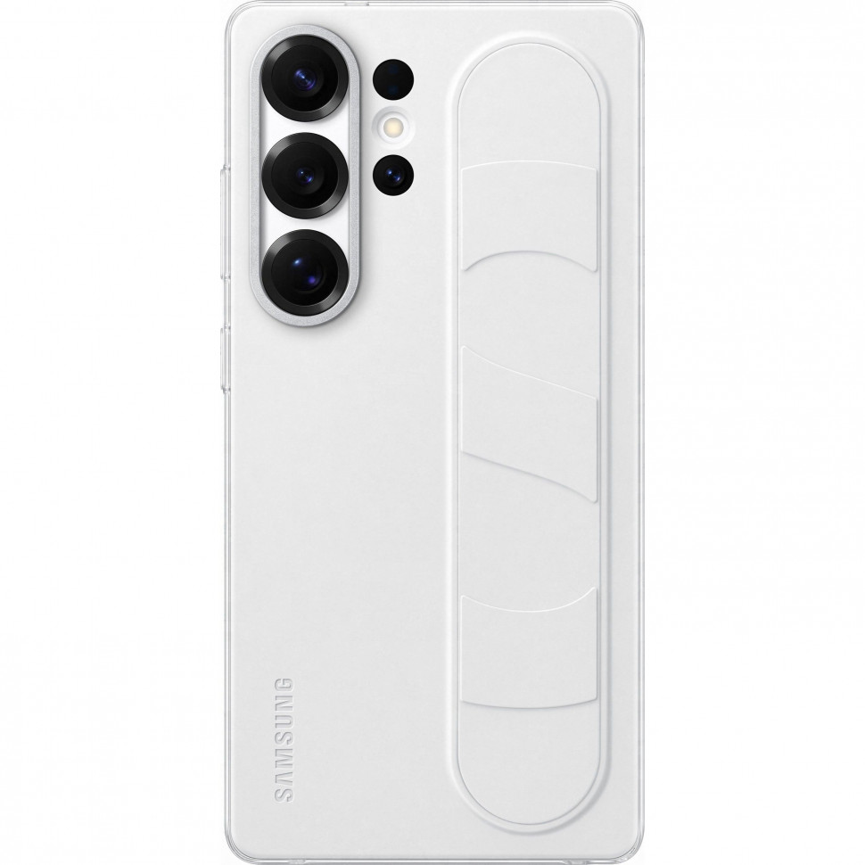 Чехол защитный Samsung Standing Grip Case для Samsung Galaxy S25 Ultra Белый