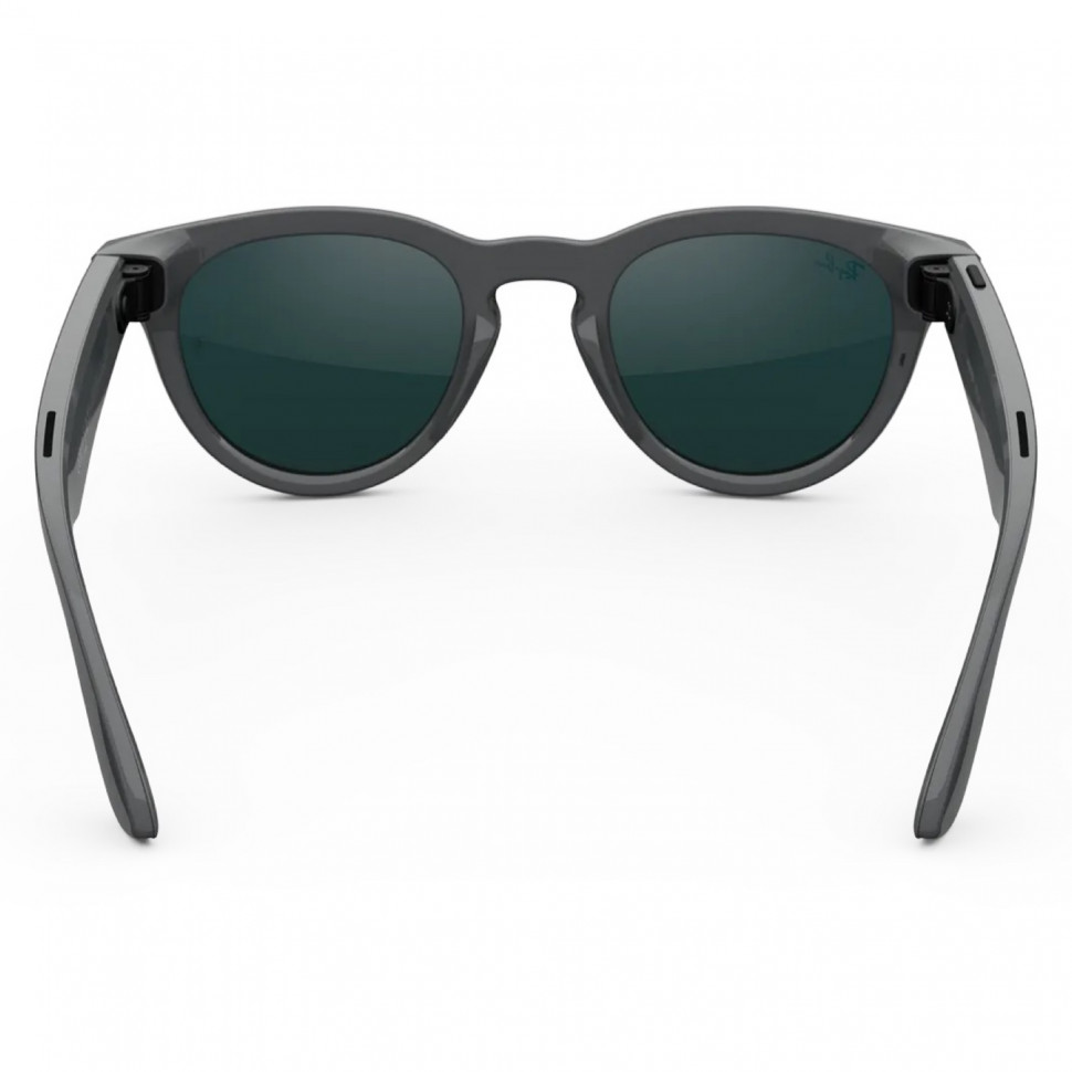 Умные очки Ray-Ban Headliner (Gen 2) Shiny Asteroid Grey Clear/Emerald Transitions (RW4013)