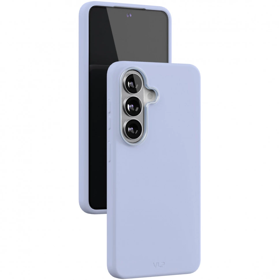 Чехол защитный VLP Aster Pro Case с MagSafe для Samsung Galaxy S26 Голубой 