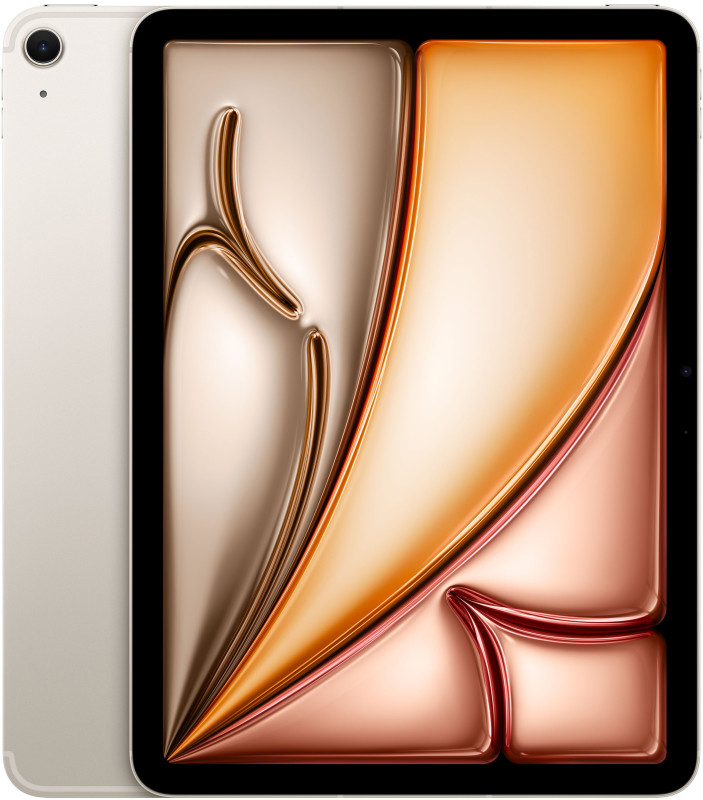 Планшет Apple iPad Air 11 (2025) 256GB Wi-Fi + Cellular Сияющая звезда (Starlight)