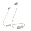 Беспроводные наушники Sony WI-C100 Бежевый (Beige)