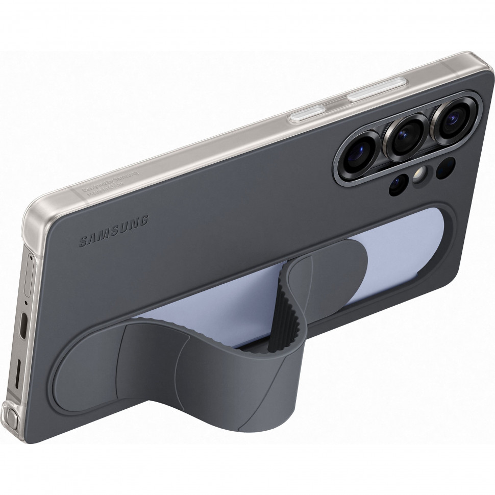 Чехол защитный Samsung Standing Grip Case для Samsung Galaxy S25 Ultra Черный